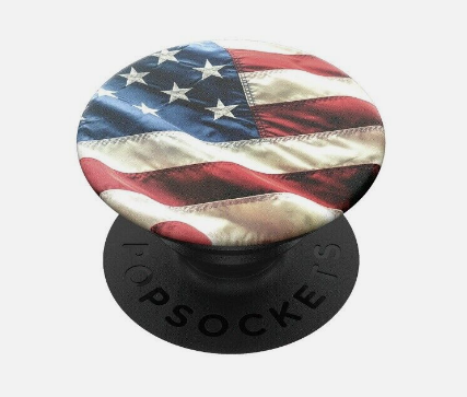 Popsockets PopGrip American Flag Swappable Top Phone Grip NEW