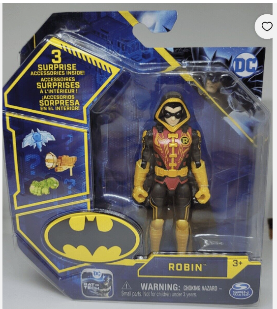 2020-2022 Spin Masters DC Comics BATMAN Action Figures - Robin