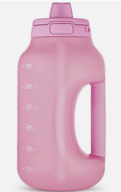 Ello Hydra Half Gallon Jug with Time Marker & Handle for All Day Hydration