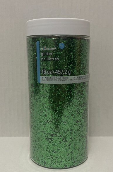 Glitter By Creatology, Green. 16 Oz