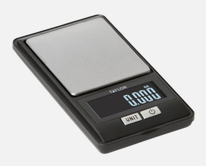 Taylor Precision Products Taylor 1250BKT Precision Diet Digital Scale