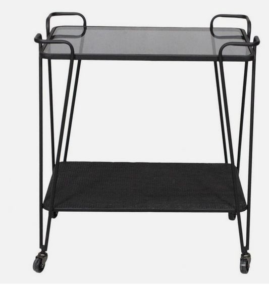 Moe's Home Collection TY-1036-02 Fielding Black Bar Cart