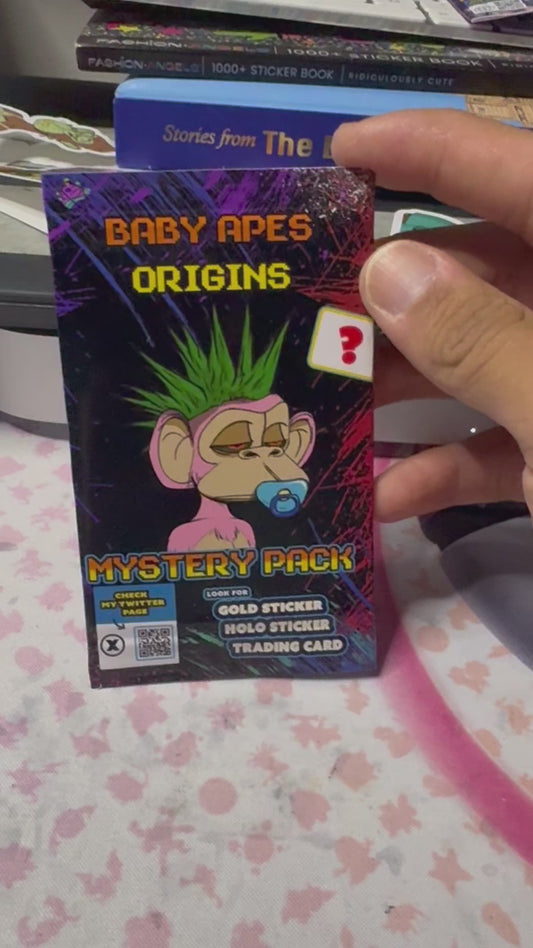 Limited edition: Baby Apes Origins Mystery Pack